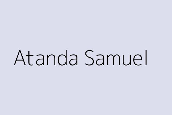 Atanda Samuel